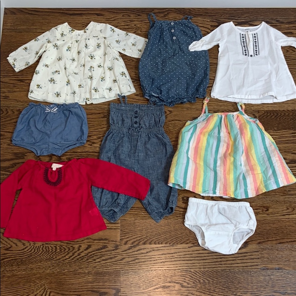 Summer Baby Lot Carter’s, Gap, Bonpoint size 3-12m